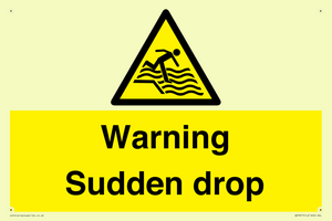 Warning Sudden drop